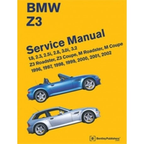 BMW Z3 ROADSTER SERVICE MANUAL 1996-2002