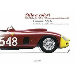 STILE A COLORI MILLE MIGLIA DAL 1927 AL 1957 : AUTO PROTAGONISTI ...