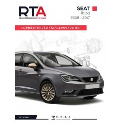 RTA860 SEAT IBIZA 1.0-1.4 MPi 1.0-1.2 TSi & 1.6 TDi 2008-2017