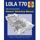 LOLA T70 OWNER'S WORKSHOP MANUAL