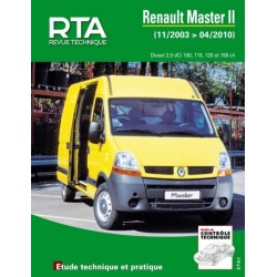 RTAB760 RENAULT MASTER II 11/2003-04/10 2.5 dCi 100 à 150 ch