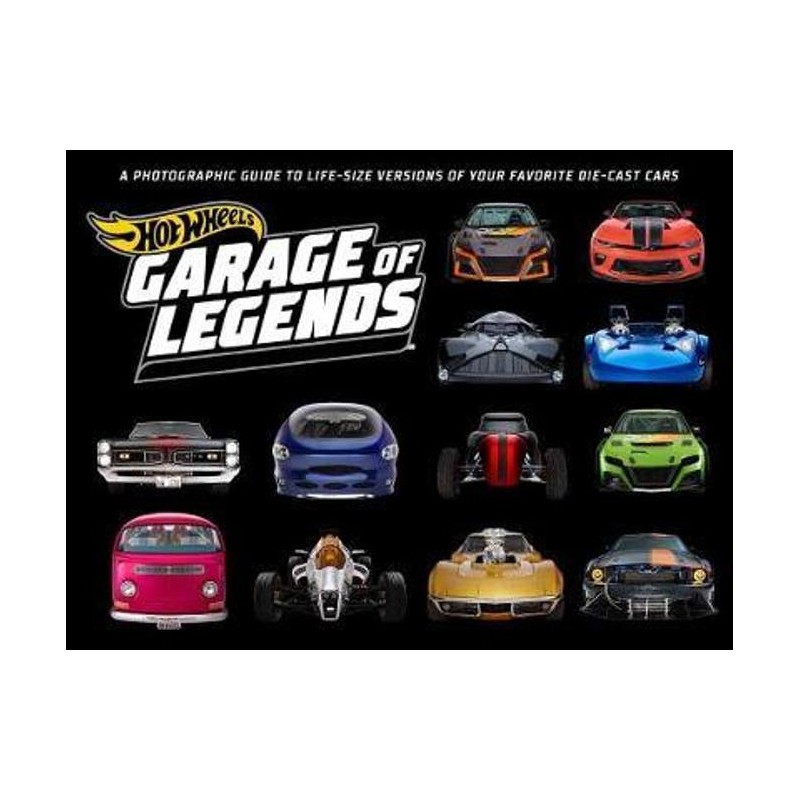 HOTWHEELS : GARAGE OF LEGENDS - Librairie Passion Automobile - Paris, France