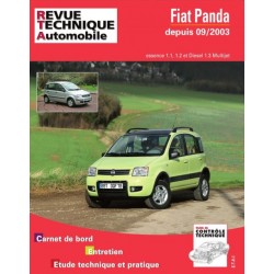 RTAB706 FIAT PANDA + 4X4 ESS/DIESEL DEPUIS 09/2003