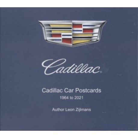 CADILLAC CAR POSTCARDS 1964 TO 2021
