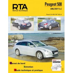 RTAB780 PEUGEOT 508 HDI FAP 163 CH DEPUIS 06/2011