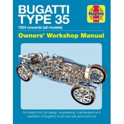 BUGATTI TYPE 35 OWNER'S WORKSHOP MANUAL