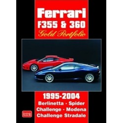 FERRARI F355 & 360 GOLD PORTFOLIO 1995-2004