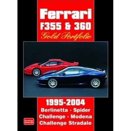 FERRARI F355 & 360 GOLD PORTFOLIO 1995-2004