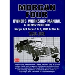 MORGAN FOUR OWNERS'WORK SHOP MANUAL 1936-1981