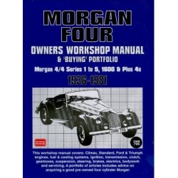 MORGAN FOUR OWNERS'WORK SHOP MANUAL 1936-1981