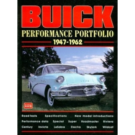BUICK PERFORMANCE PORTFOLIO 1947-1962