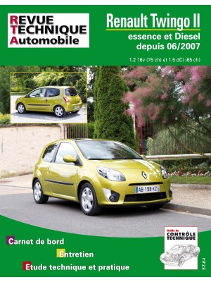 RTAB733 RENAULT TWINGO II 1.2 16V ESS. ET 1.5 DCI (06/2007)