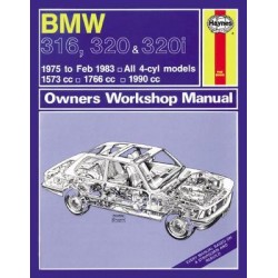 BMW 316 320 & 320i - E21 -1975-83 - OWNERS WORSHOP MANUAL