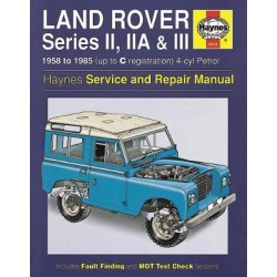 LAND ROVER SERIES II, IIA,III 58-85