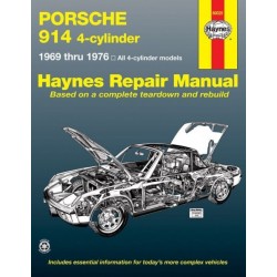 PORSCHE 914 4 CYL 1969-76 - AUTOMOTIVE REPAIR MANUAL