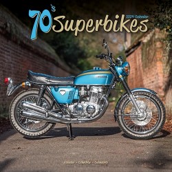 70S SUPERBIKES CALENDAR 2024
