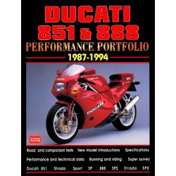 DUCATI 851 & 888 PREFORMANCE PORTFOLIO 87/94