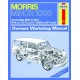 MORRIS MINOR 1000 1956-71 - OWNERS WORSHOP MANUAL