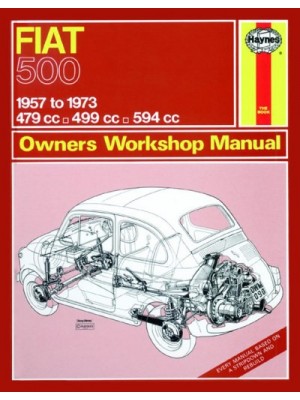 FIAT 500 1957-73 - OWNERS WORSHOP MANUAL