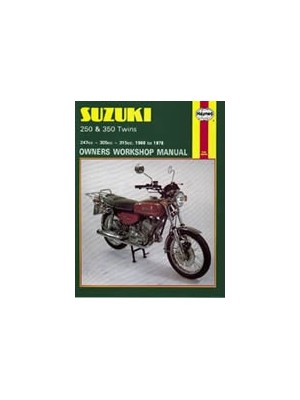 SUZUKI 250 & 350 TWINS 1968-78 - OWNERS WORKSHOP MANUAL