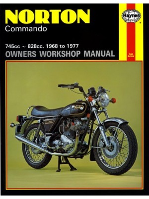 NORTON COMMANDO 750 & 850 cc 1968-77- SERVICE & REPAIR MANUAL