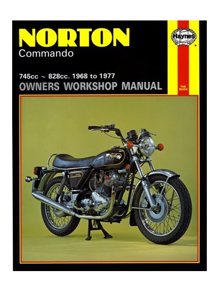 NORTON COMMANDO 750 & 850 cc 1968-77- SERVICE & REPAIR MANUAL