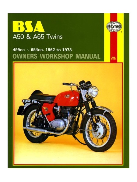 BSA A50 & A65 TWINS (1962-73) - OWNERS WORKSHOP MANUAL