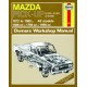 MAZDA B1600, B1800 & B2000 PICK6UP PETROL 72-88 - OWNERS WORKSHOP ...