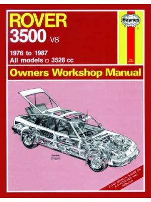 ROVER 3500 1976-87 - OWNERS WORKSHOP MANUAL