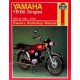 YAMAHA YB100 SINGLES 1973-91 - OWNERS WORKSHOP MANUAL