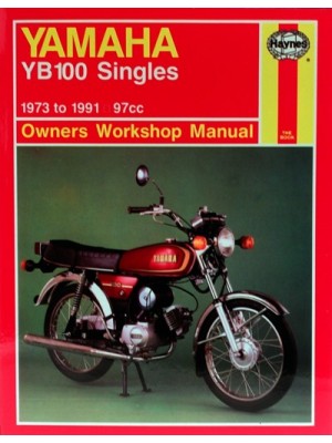 YAMAHA YB100 SINGLES 1973-91 - OWNERS WORKSHOP MANUAL