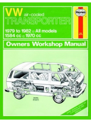 VW AIR-COOLED TRANSPORTER PETROL 79-82 - OWNERS WORKSHOP MANUAL