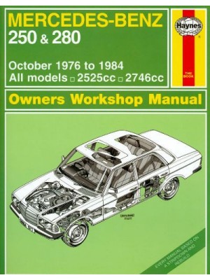 MERCEDES 250 & 280 W123 1976-84 - OWNERS WORKSHOP MANUAL