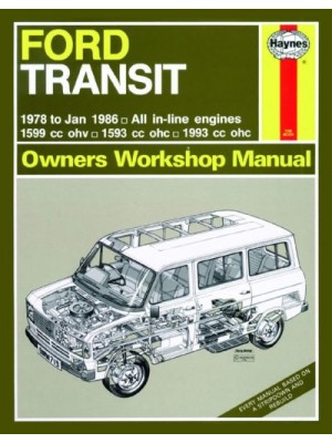 FORD TRANSIT PETROL 1978-86 - OWNERS WORKSHOP MANUAL