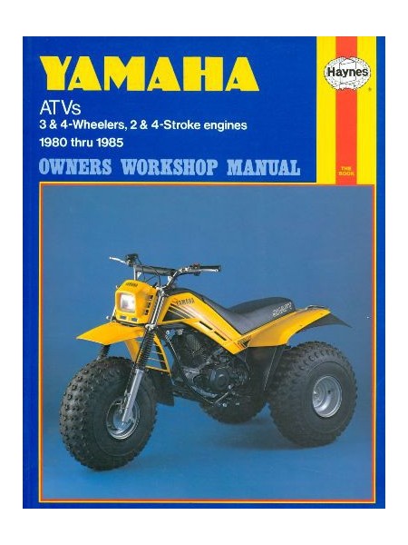 YAMAHA ATVS 3&4 WHEELERS 1980-85 - OWNERS WORKSHOP MANUAL