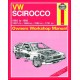 VW SCIROCCO PETROL 1982-90 - OWNERS WORKSHOP MANUAL