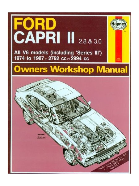 FORD CAPRI II & III 2.8 & 3.0 74-87 OWNERS WORKSHOP MANUAL
