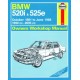 BMW 520i & 525i PETROL 1981-88 - OWNERS WORKSHOP MANUAL