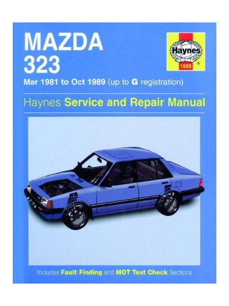 MAZDA 323 1981-89 - OWNERS WORKSHOP MANUAL