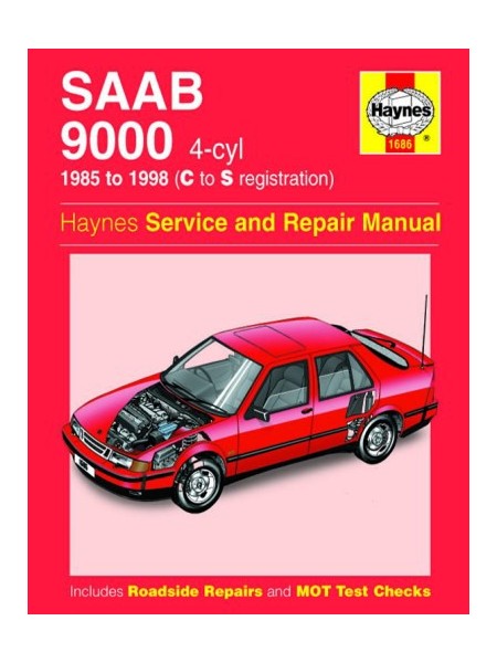 SAAB 9000 4 CYL 1985/98 - HAYNES SERVICE AND REPAIR MANUAL