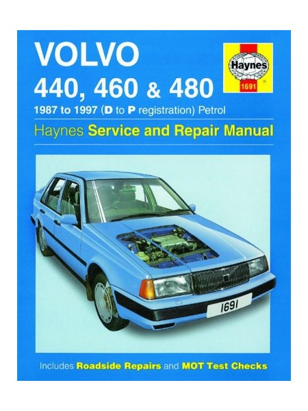 VOLVO 440 460 480 PETROL 1987-97 - HAYNES SERVICE AND REPAIR MANUAL
