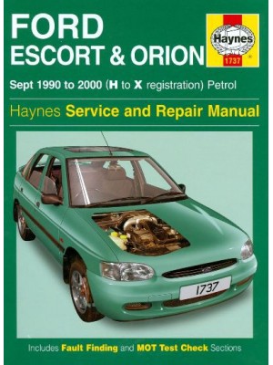 FORD ESCORT & ORION 09/90-2000 HAYNES SERVICE AND REPAIR MANUAL