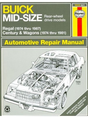 BUICK MID SIZE RWD 74-87 AUTOMOTIVE REPAIR MANUAL
