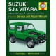 SUZUKI SJ SERIES, SAMURAI & VITARA 4 CYL PETROL 1982-97 - OWNERS WORK