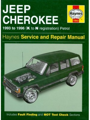 JEEP CHEROKEE PETROL 1993-96 HAYNES SERVICE AND REPAIR MANUAL