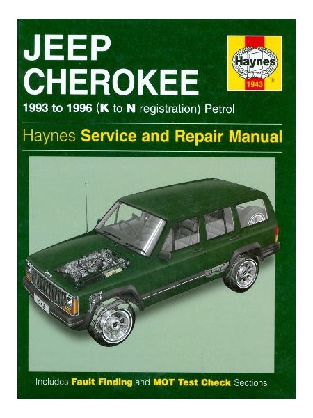 JEEP CHEROKEE PETROL 1993-96 HAYNES SERVICE AND REPAIR MANUAL