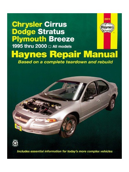 CHRYSLER CIRRUS - DODGE STRATUS - PLYMOUTH BREEZE 95-00 HAYNES RM