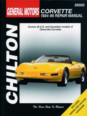 CHEVROLET CORVETTE 1984-96 - REPAIR MANUAL CHILTON