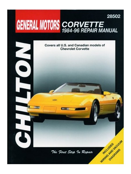 CHEVROLET CORVETTE 1984-96 - REPAIR MANUAL CHILTON