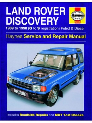 LAND ROVER DISCOVERY PETROL & DIESEL 1989-98 - OWNERS WORKSHOP MANUAL